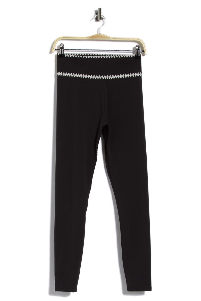Heartbreaker High Waist Performance Leggings, Main, color, BLACK