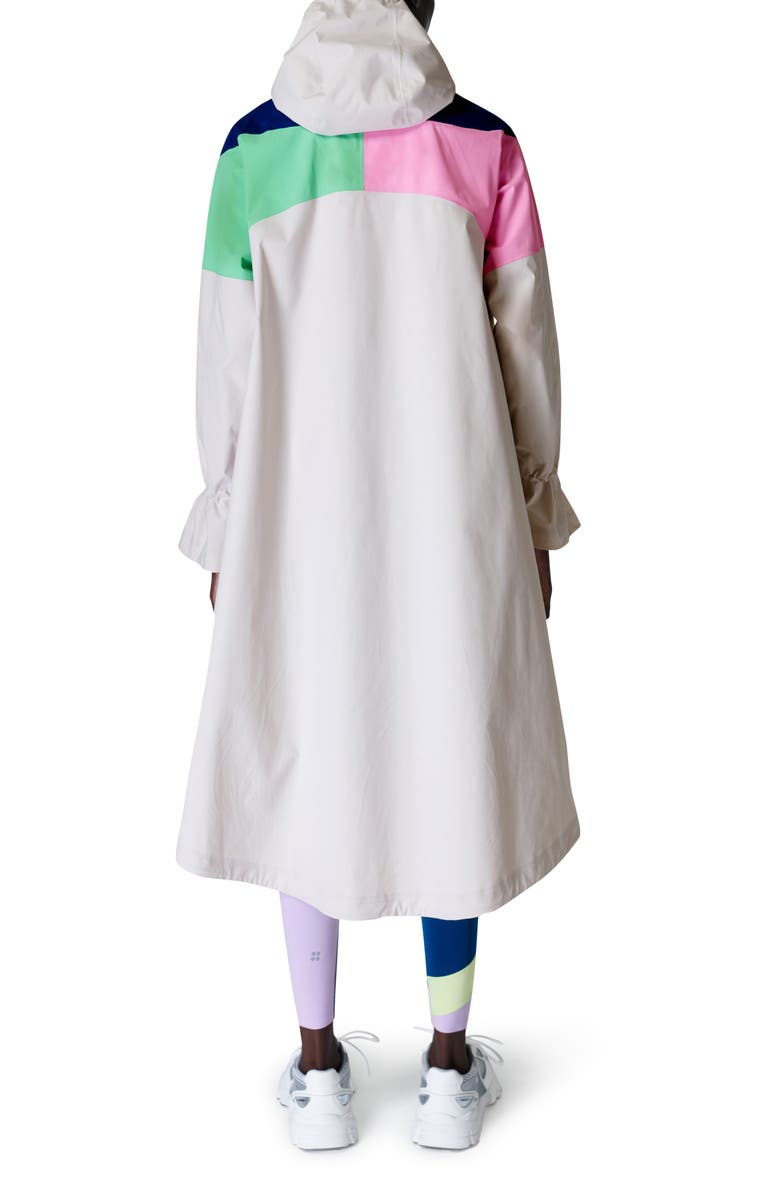 Sweaty Betty Retro Parachute Waterproof Parka, Alternate, color,