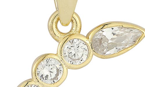 Sphera Milano Moon Pendant Necklace In Gold
