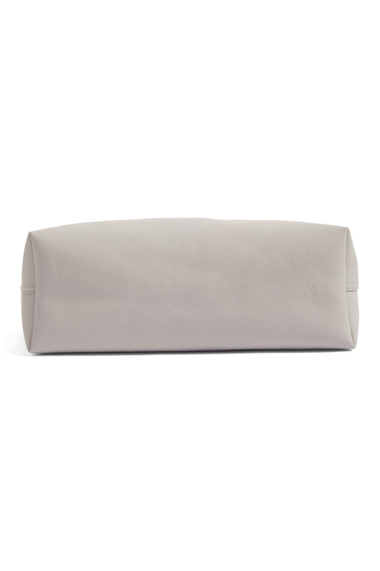 Boss Faux Leather Diaper Bag & Clutch, Alternate, color, GRAY