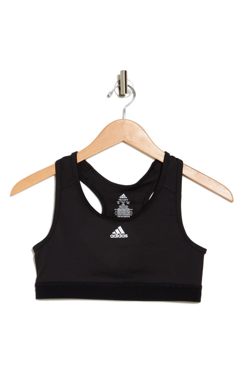 adidas Kids' TechFit Sports Bra, Main, color,
