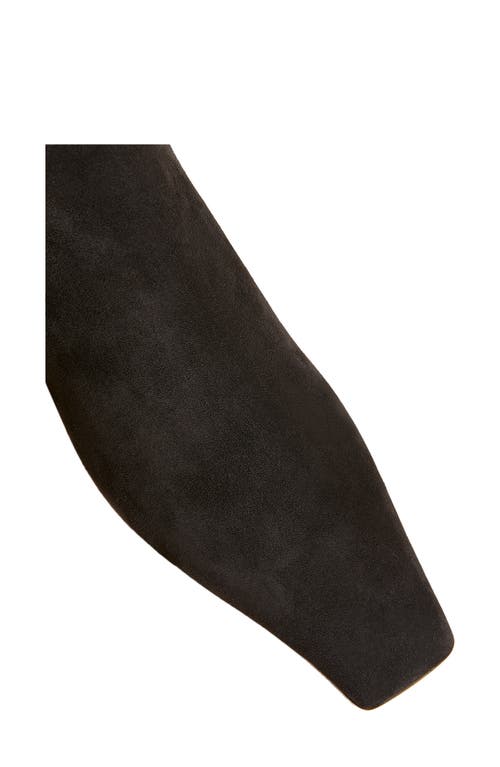 Shop Khaite Marfa Classic Flat Bootie In Black