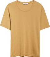 Lemaire Cotton Jersey Rib T-Shirt