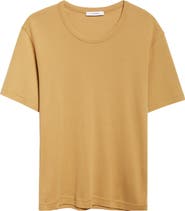 Lemaire Cotton Jersey Rib T-Shirt