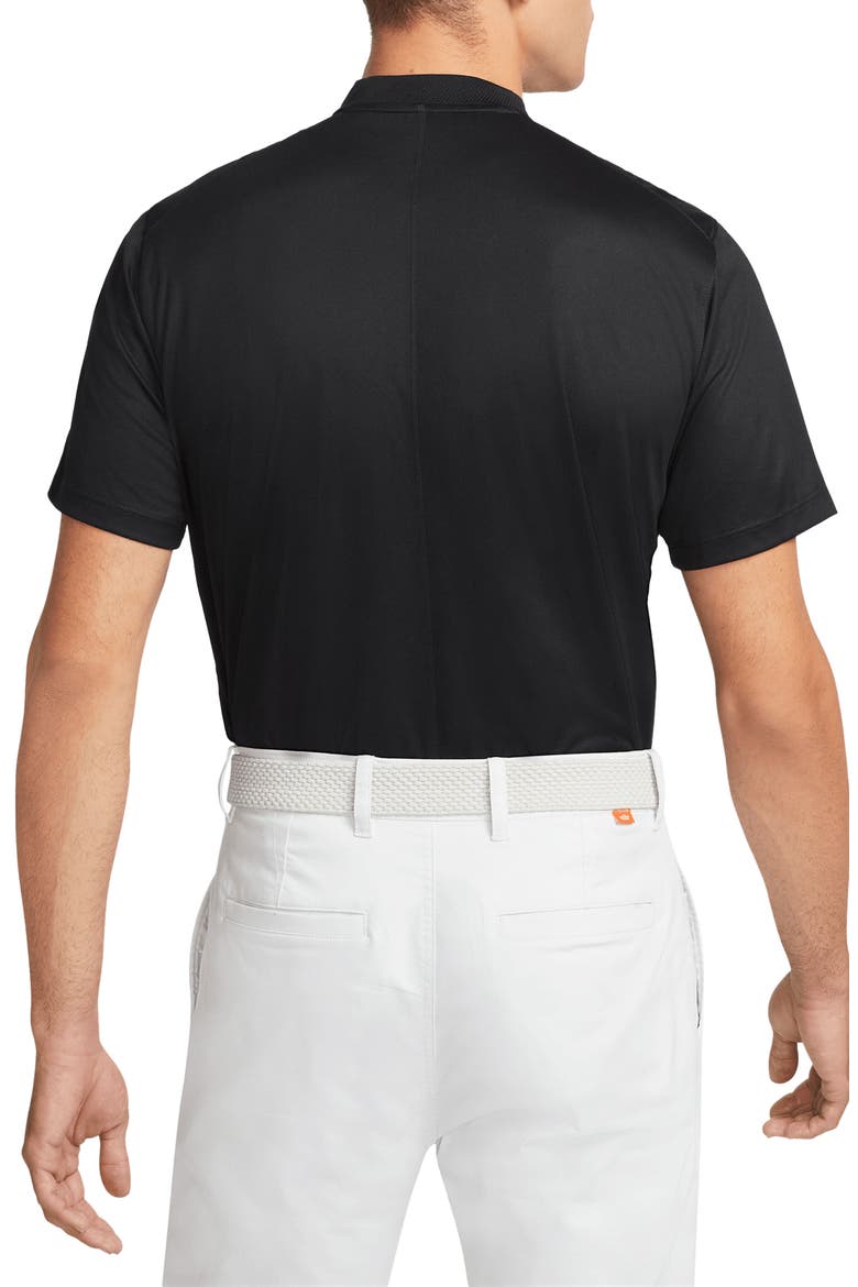 Dri-FIT Victory Blade Collar Polo, Alternate, color, 010 BLACK/WHITE