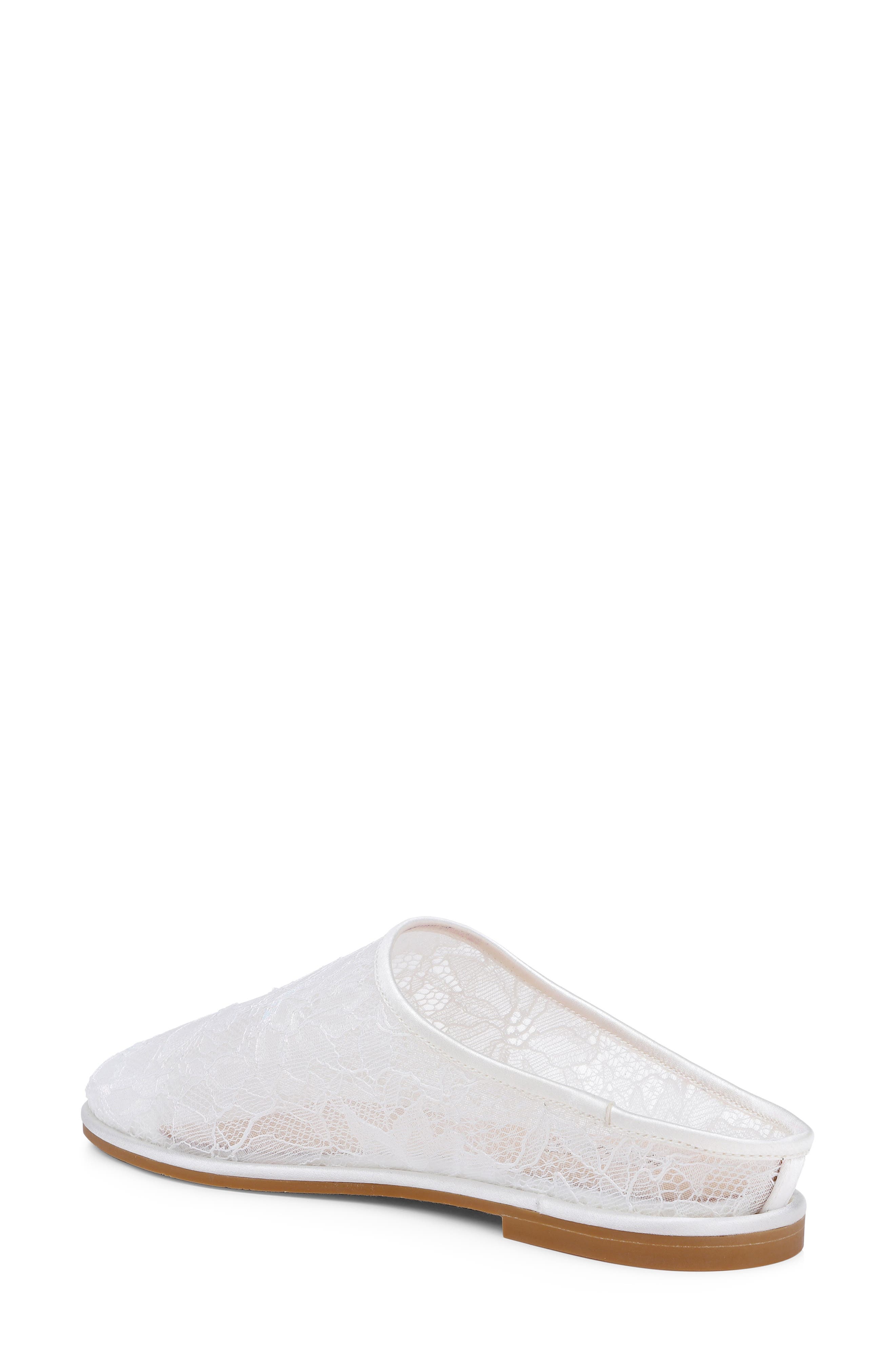 Badgley Mischka Collection Yumi Mule, Alternate, color, White Lace