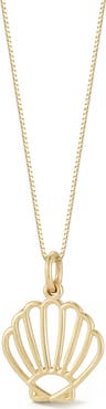 Ember Fine Jewelry 14k Gold Seashell Pendant Necklace