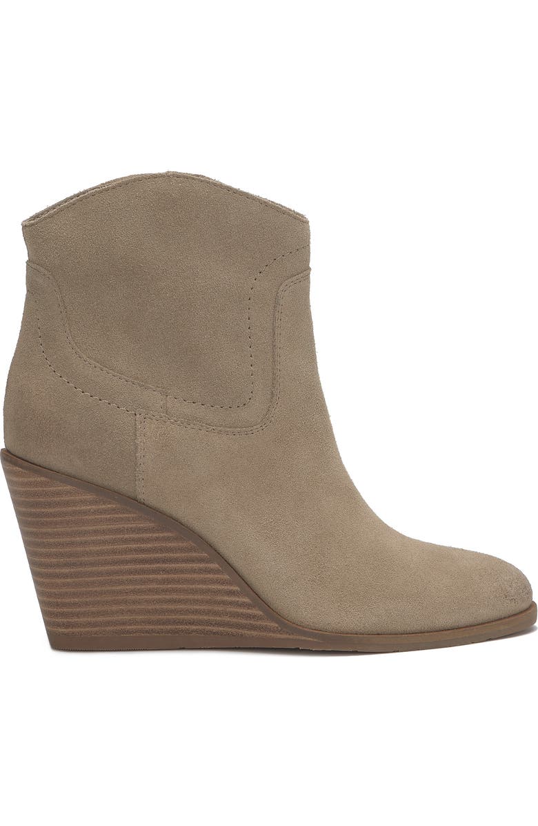 Lucky Brand Walts Wedge Boot, Alternate, color, Dune