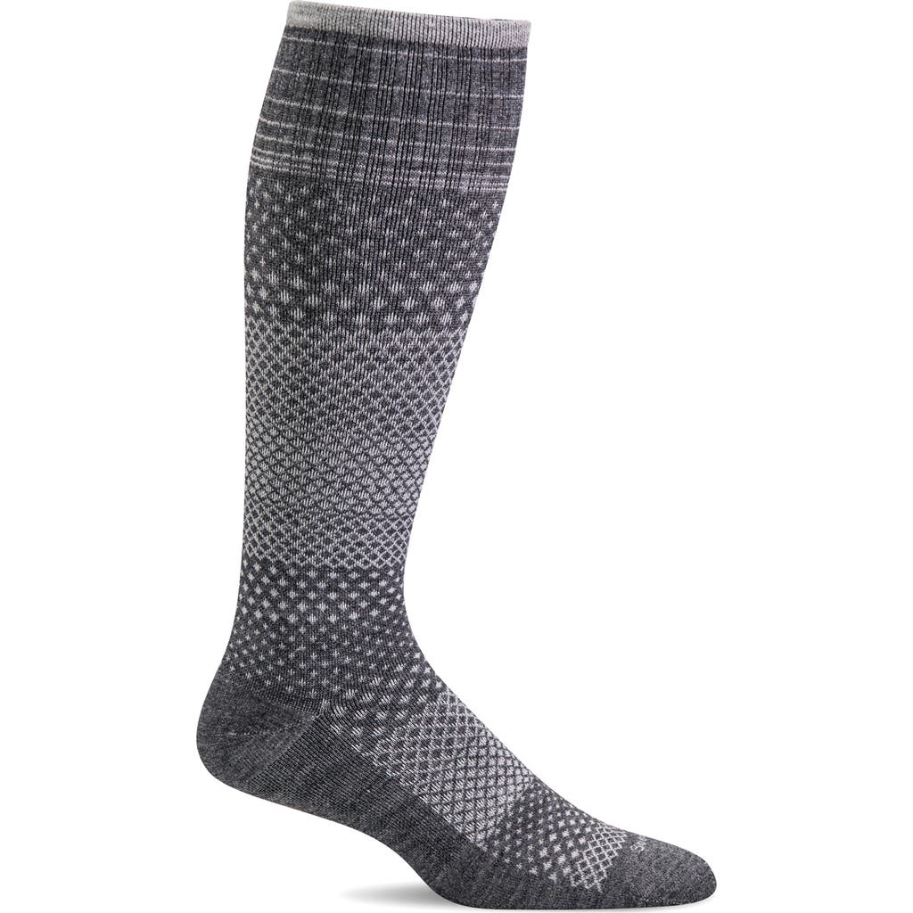 Sockwell Micro Grade Compression Knee Socks In Gray