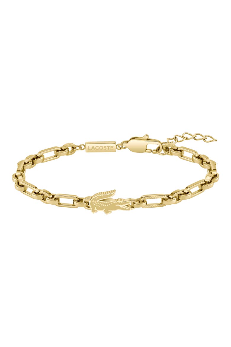 Men's Arthor Link Bracelet, Main, color, GOLD