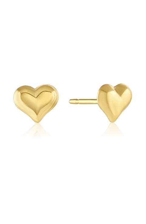 Heart Stud Earrings