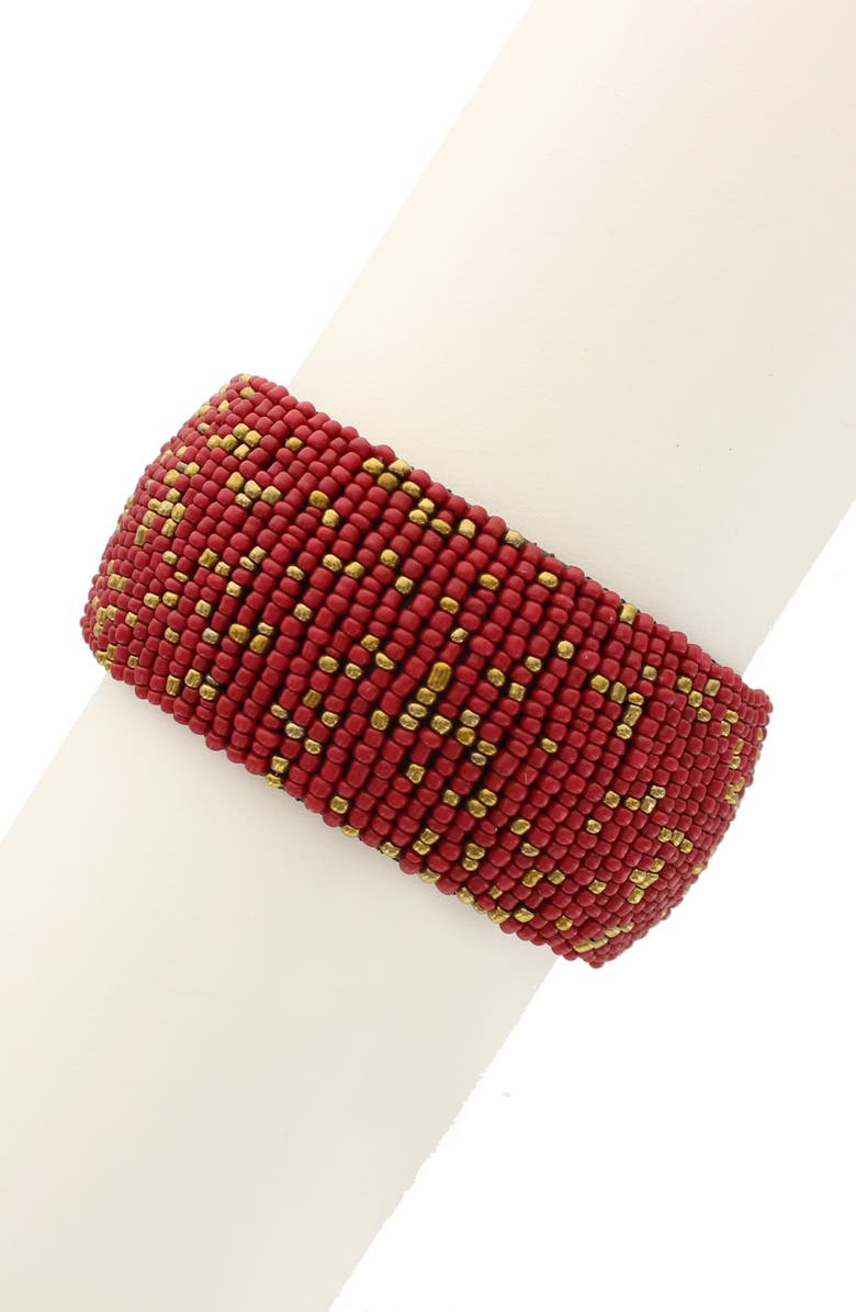OLIVIA WELLES Bold Beaded Bracelet, Main, color,