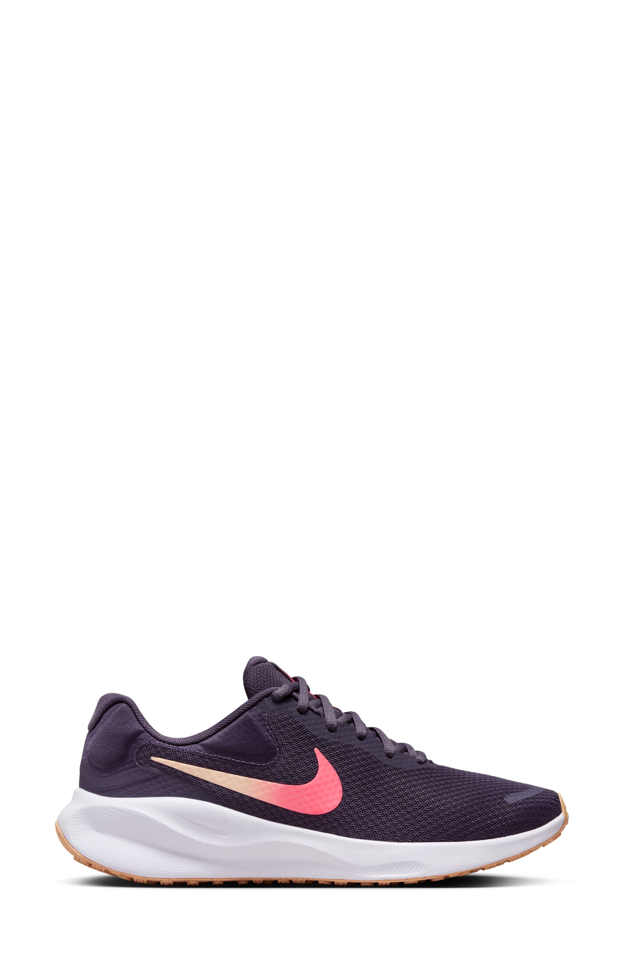 Nike Revolution 7 Running Shoe, Alternate, color, Raisin/ Crimson/ White