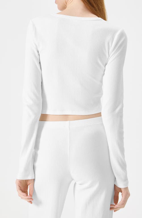 Florence By Mills Sweet Classic Cardigan In White