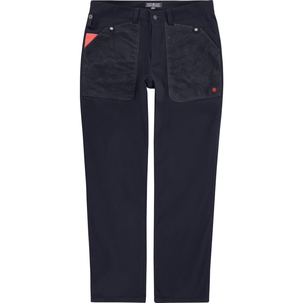 Amundsen Sports Field Slacks In Blue