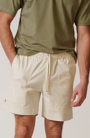 LEISURE LAB Cotton Ripstop Shorts
