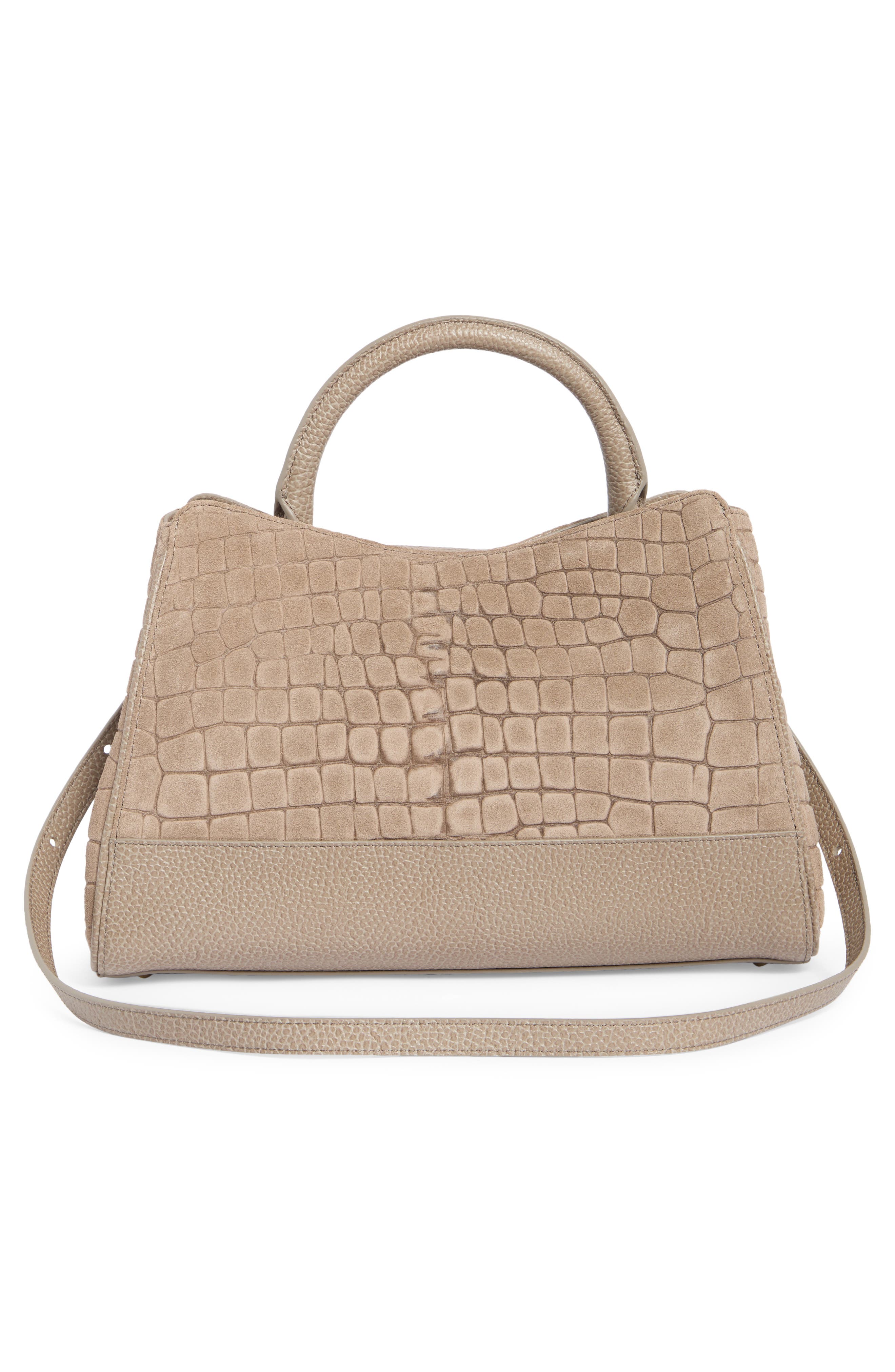 Soleil Top Handle Bag, Alternate, color, WARM GRAY BEDROCK