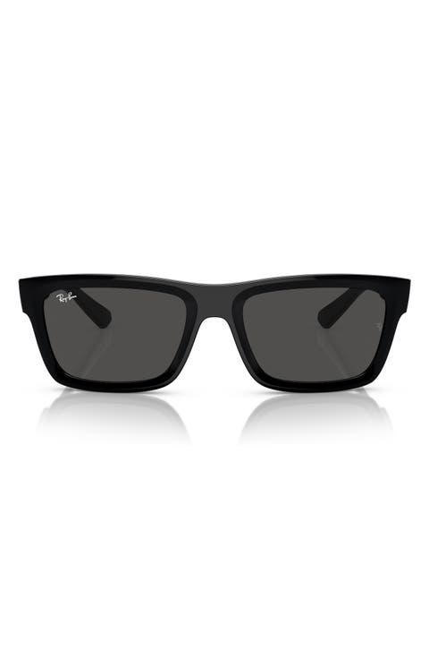 Warren 54mm Rectangular Sunglasses