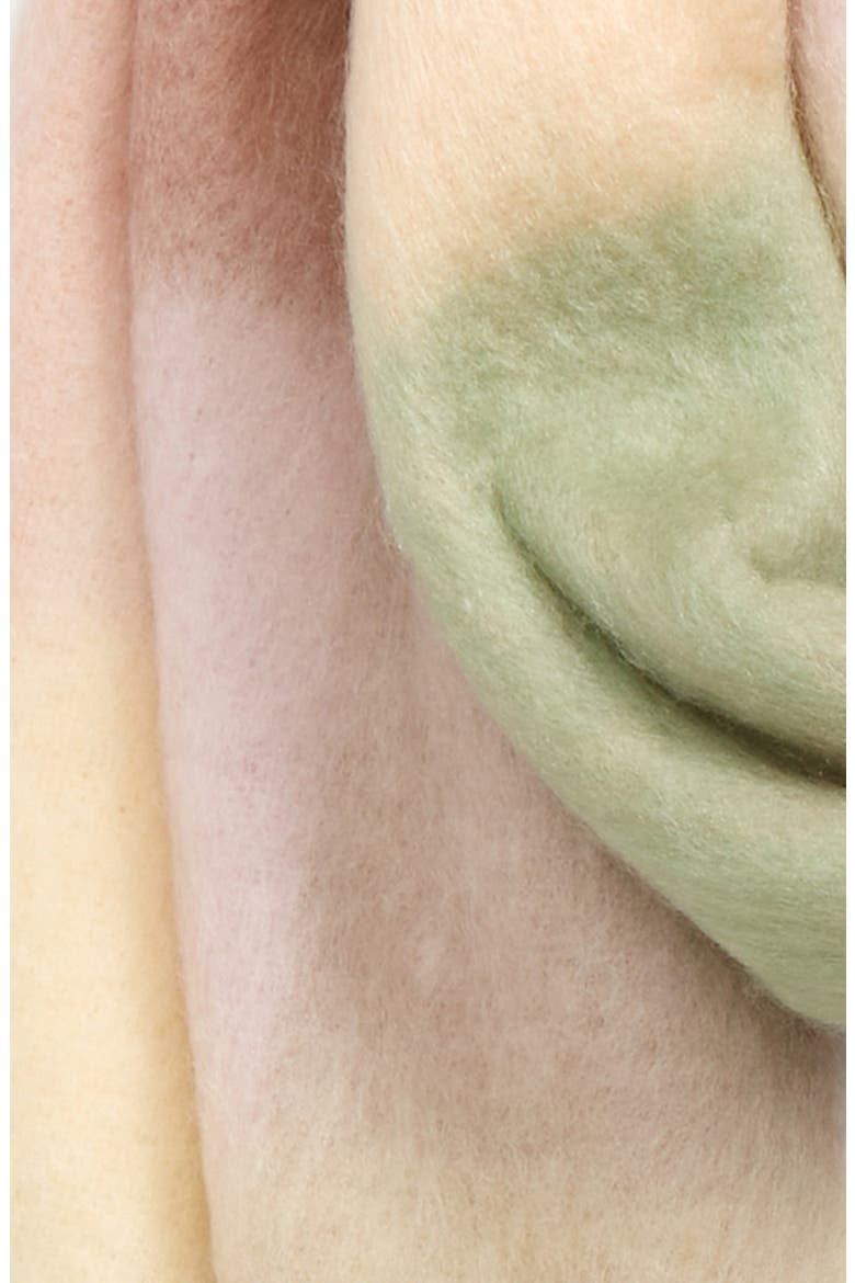 Brushed Plaid Scarf, Alternate, color, HEATHER LAVENDER