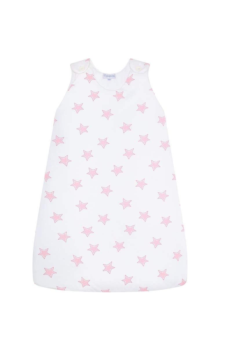 Nellapima Pink Stars Print Winter Sack - Baby, Alternate, color, Pink