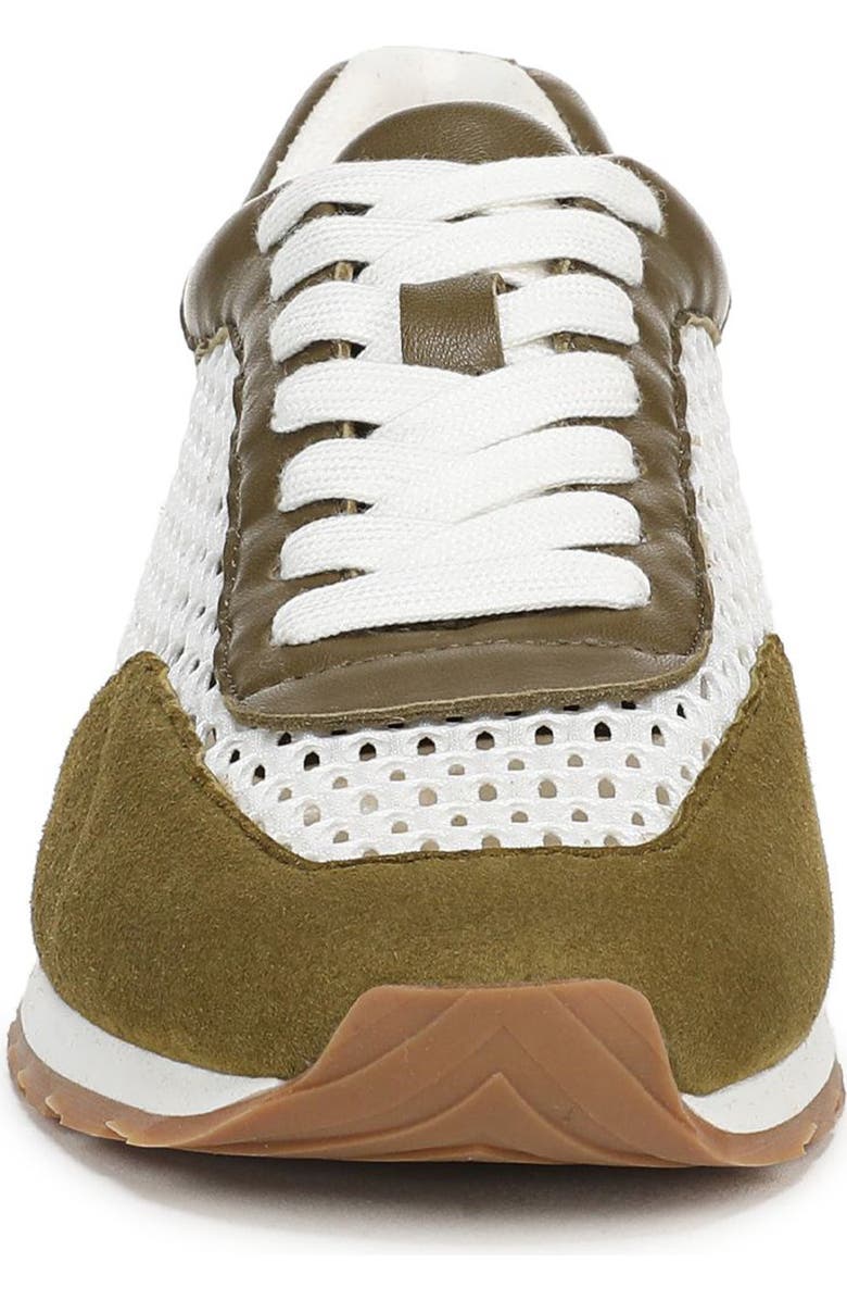 Favorite Daughter Sophia Mesh Sneaker, Alternate, color, Moss Green/White
