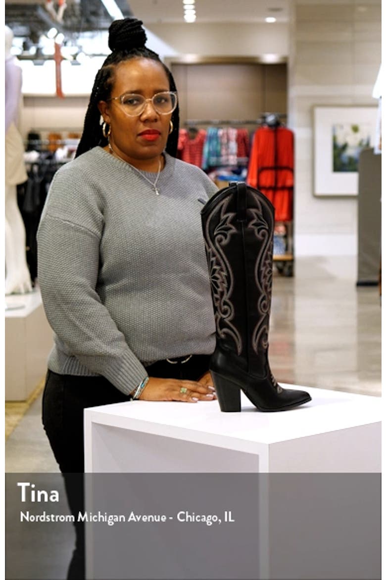 Lasso Knee High Western Boot video