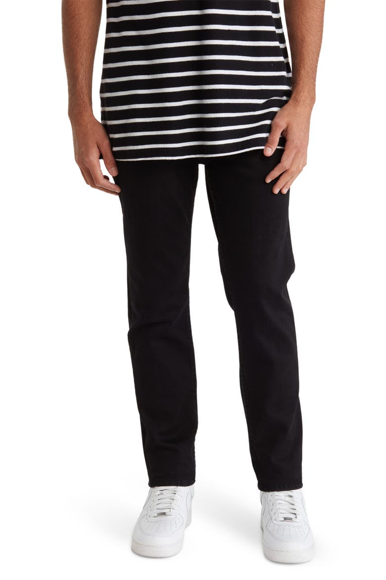 Rocco Flap Snap Jeans, Main, color, 2SB BODY RINSE BLACK