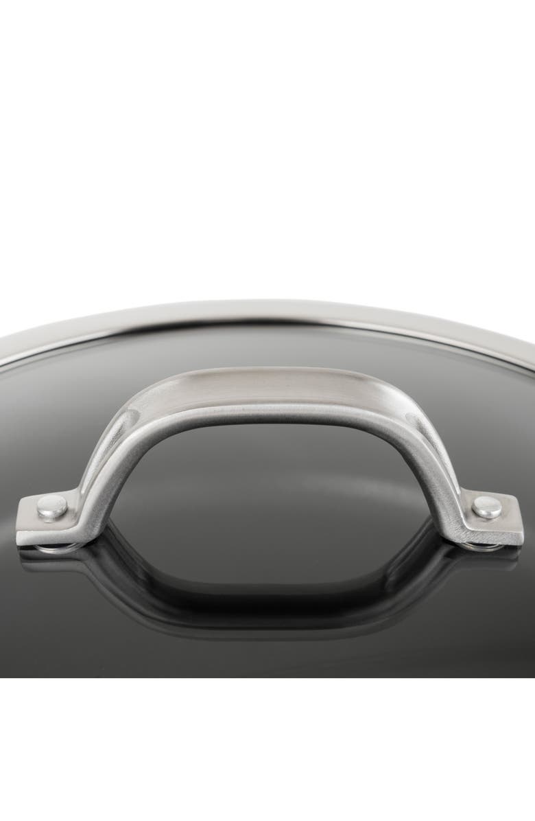 Viking 1-Quart Hard Anodized Nonstick Saucier Pan with Lid, Alternate, color, Dark Grey