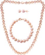 EFFY Freshwater Pearl Earrings, Bracelet & Necklace Set