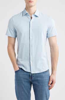 Kimberton Short Sleeve Knit Button-Up Shirt