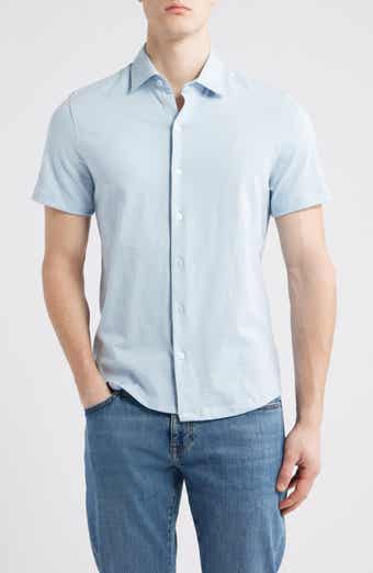 Kimberton Short Sleeve Knit Button-Up Shirt
