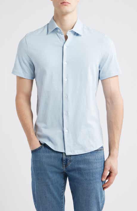 Kimberton Short Sleeve Knit Button-Up Shirt