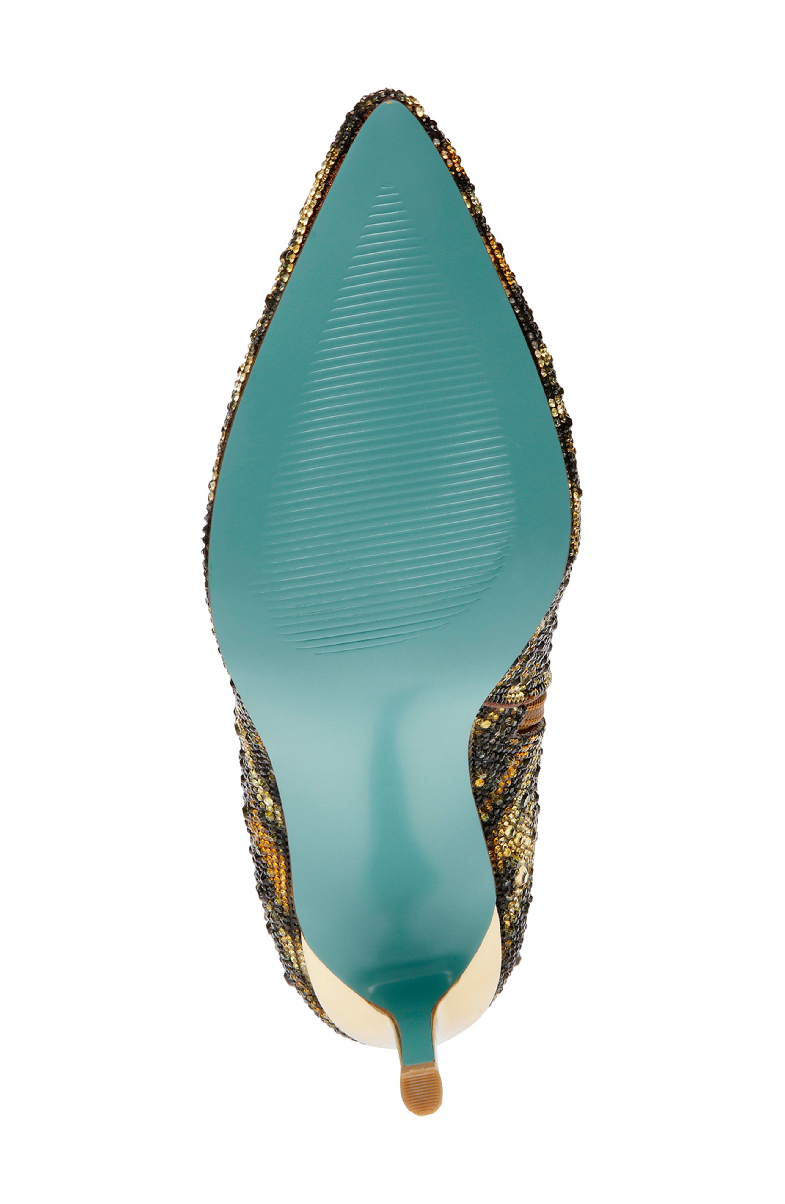 Betsey Johnson Brea Embellished Knee High Boot, Alternate, color, 