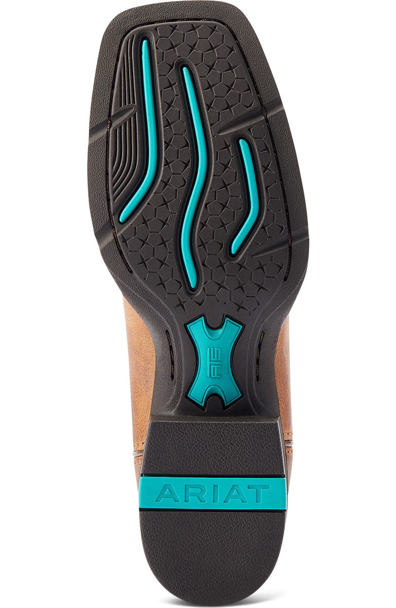 Ariat Round Up Zip Back Desert Sand Boot, Alternate, color, Brown