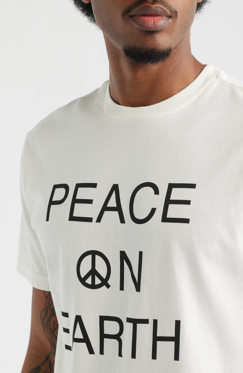 Museum of Peace & Quiet Earth Graphic T-Shirt, Alternate, color, White