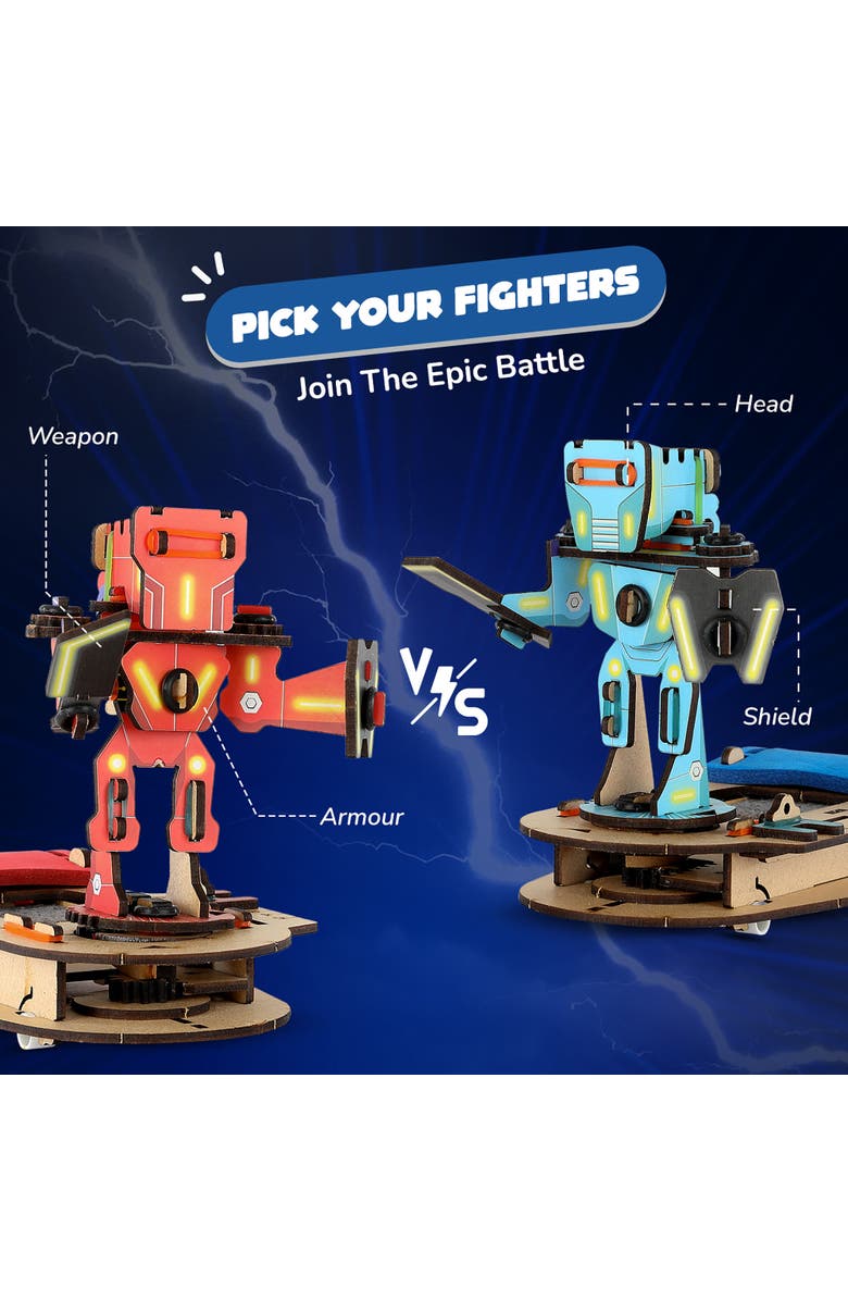 Smartivity Steam Warriors Clash Of Cyborgs Game, Alternate, color, Multicolored