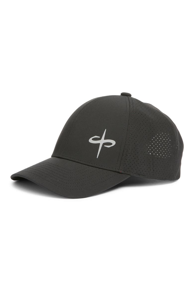 Foil Insignia Performance Snapback Baseball Hat, Main, color, BLACK
