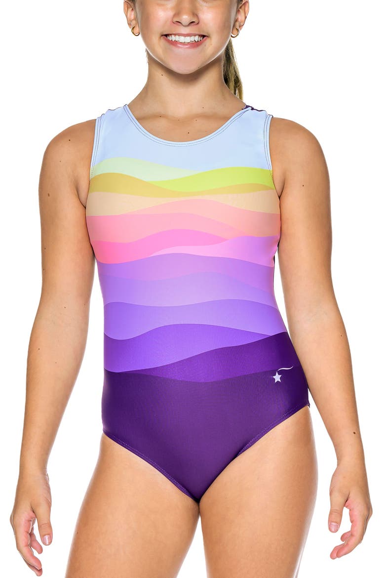 Sky's the Limit Leotard, Main, color, Sky's the Limit
