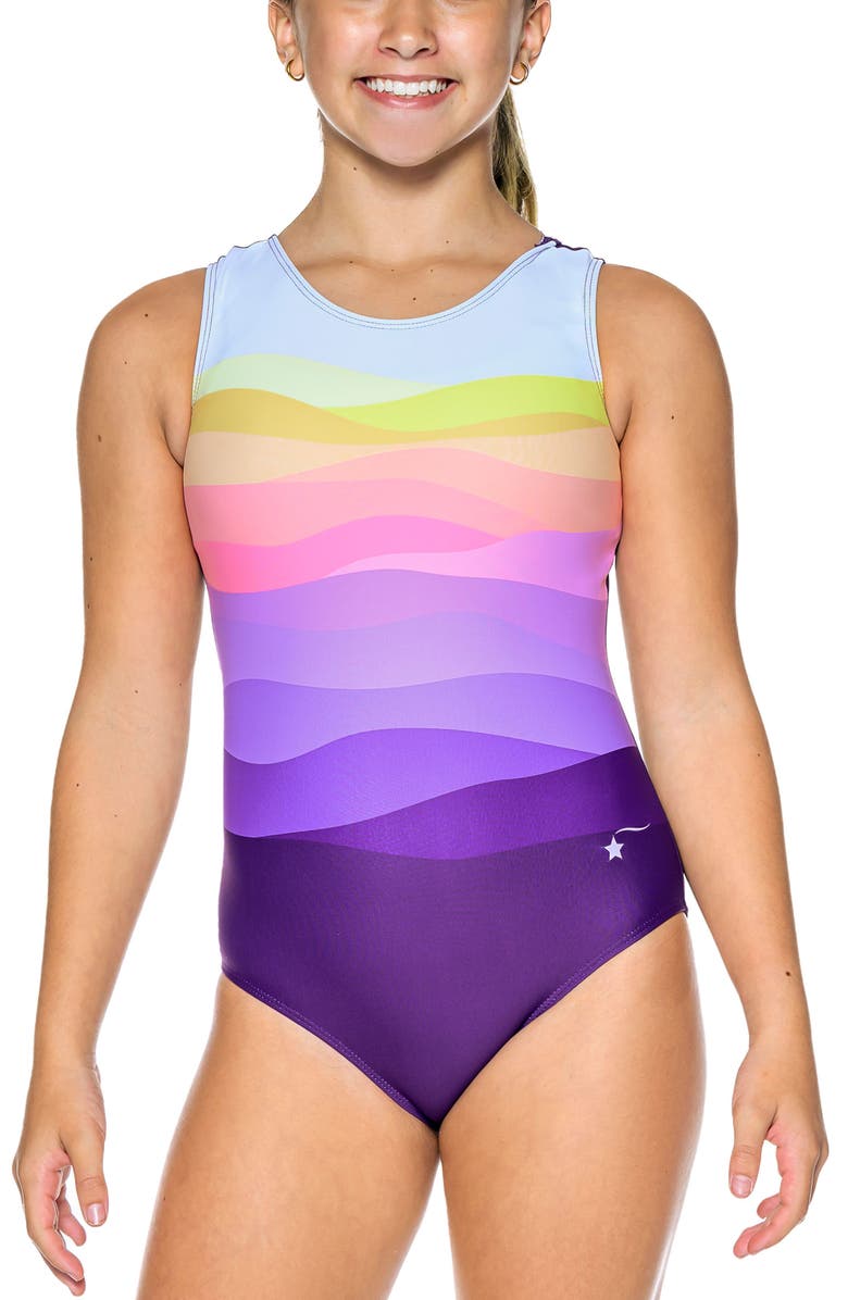 Destira Sky's the Limit Leotard, Main, color, Sky's The Limit