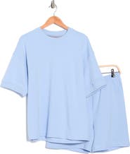 DENIM AND FLOWER Heavyweight Oversize T-Shirt & Shorts Set