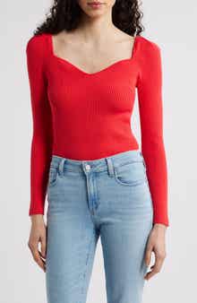 Elie Tahari The Soraya Rib Sweater