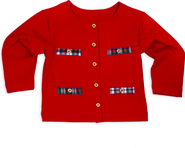 Florence Eiseman Red French Terry Jacket
