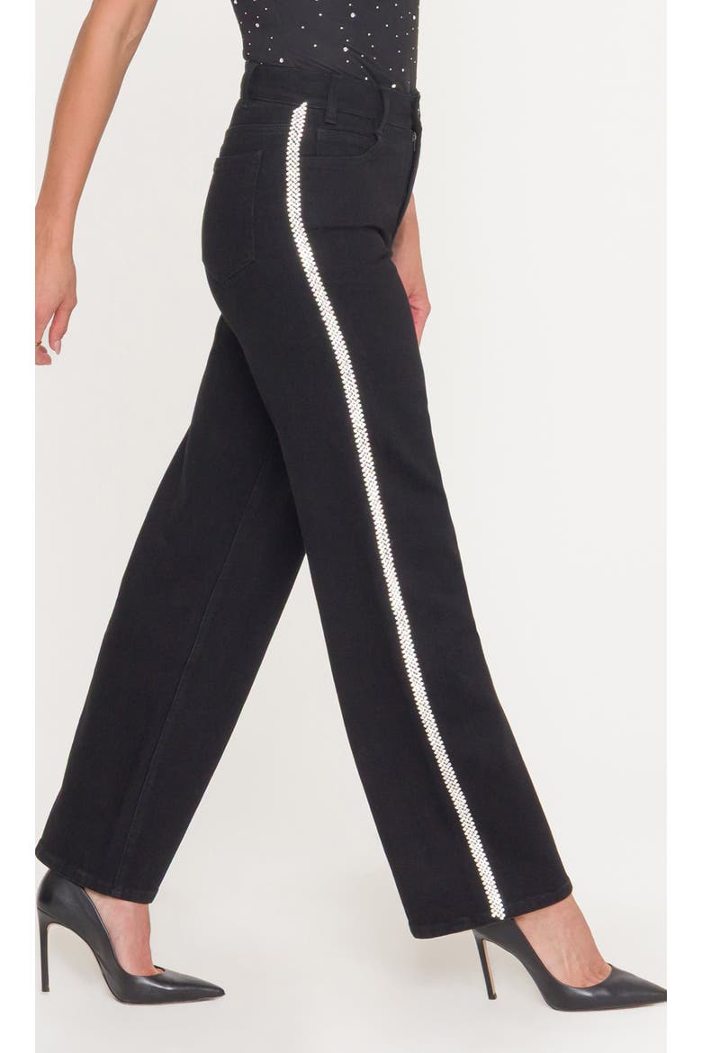 Erika Crystal Jeans, Alternate, color, Black