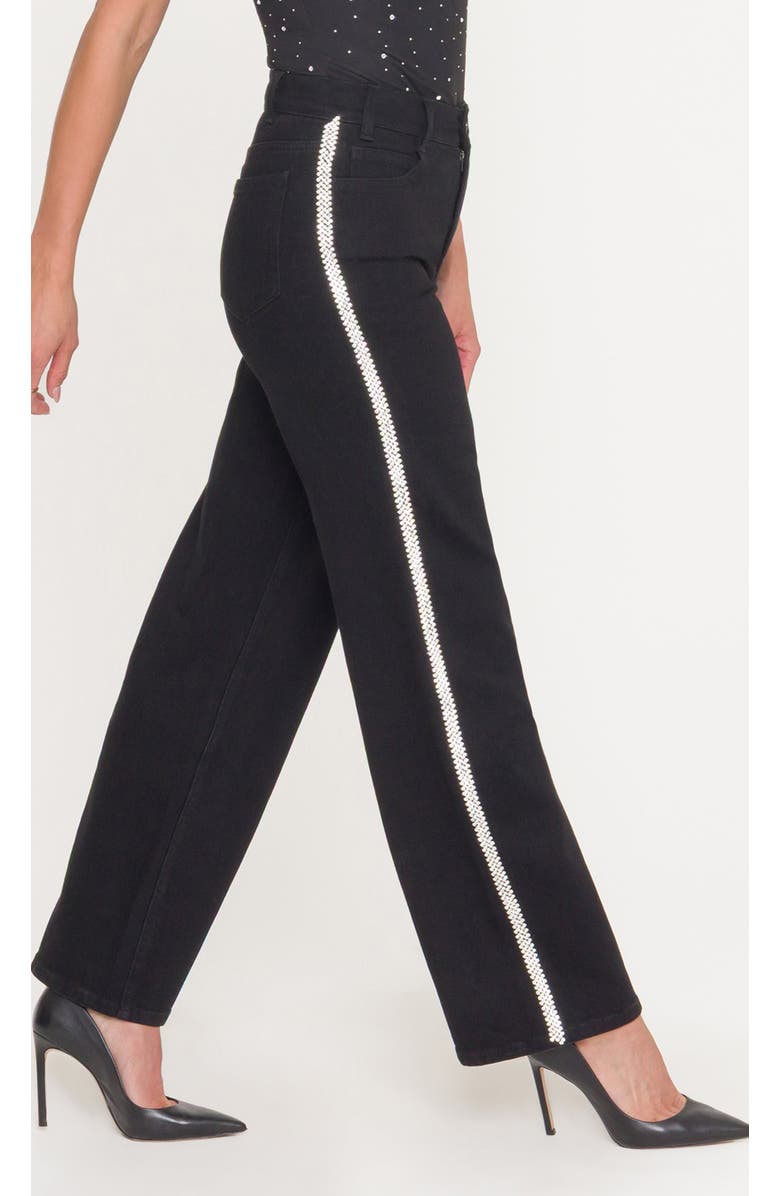 Generation Love Erika Crystal Jeans, Alternate, color, Black