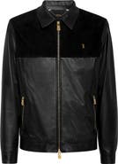 BILLIONAIRE Nappa And Suede Blouson Men