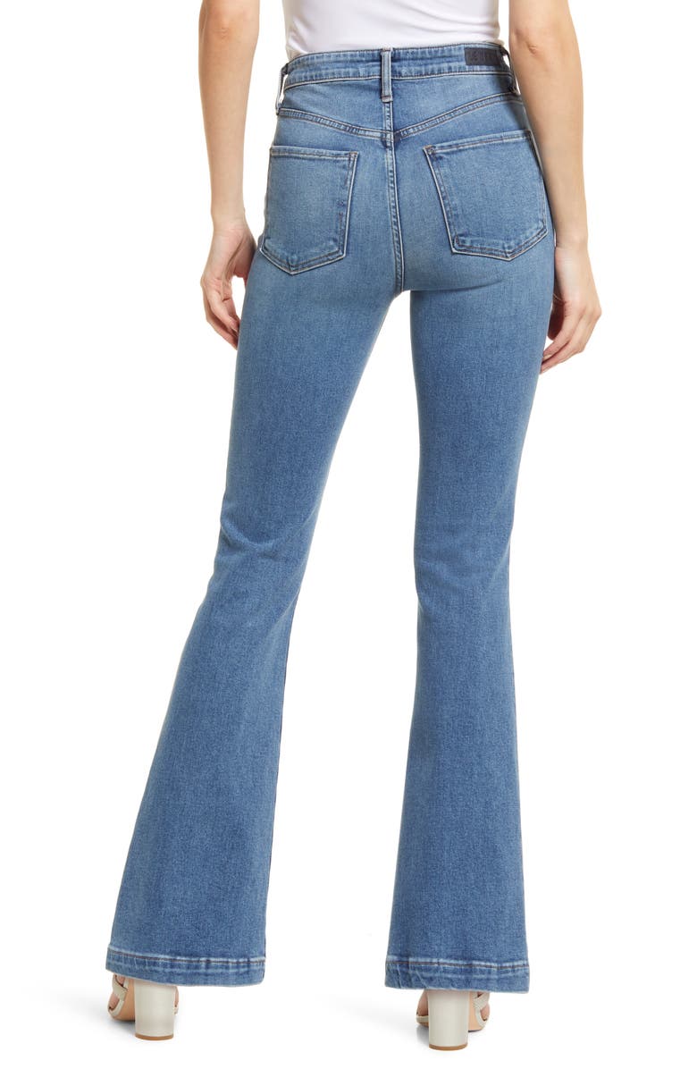 LE JEAN Remy High Waist Flare Jeans, Alternate, color, 