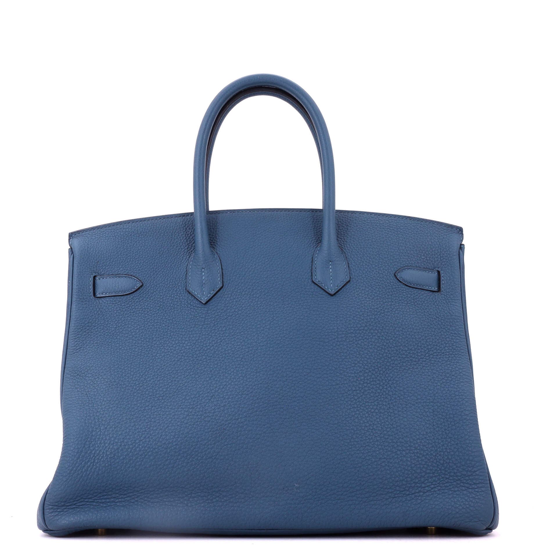 Birkin Handbag Blue Togo with Gold Hardware 35, Alternate, color, Blue