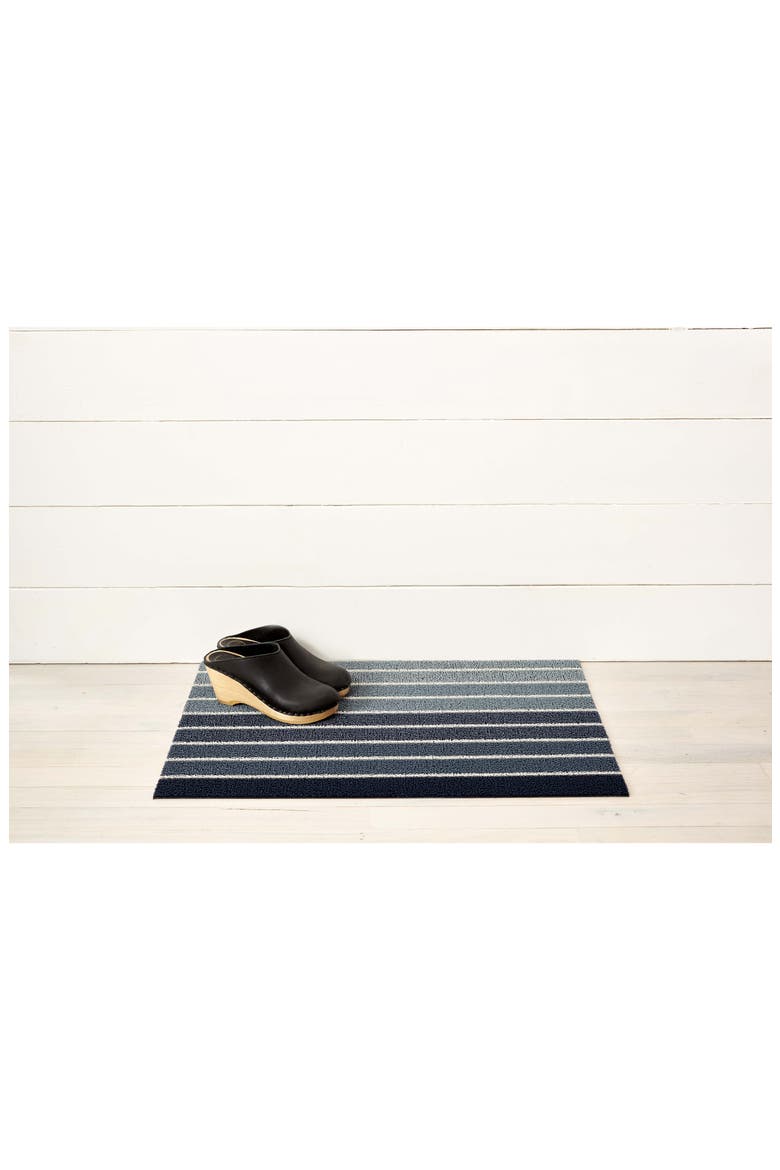 Block Stripe Indoor/Outdoor Doormat, Alternate, color, DENIM