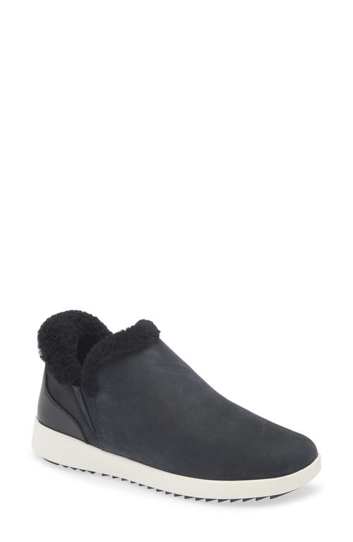 Olukai Kamau Waterproof Genuine Shearling Sneaker In Brown