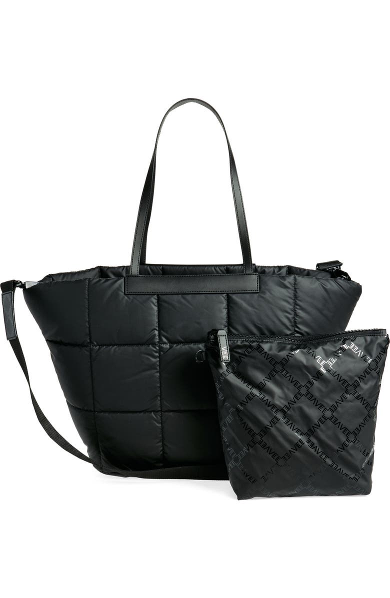 VeeCollective Porter Basque Water Resistant Quilted Recycled Nylon Tote, Alternate, color,